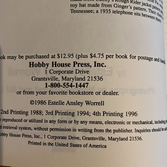 NWT Classic Teddy Bears Designs 24 Bears & Wardrobe BOOK Heirlooms 1996 Worrell - Picture 5 of 17